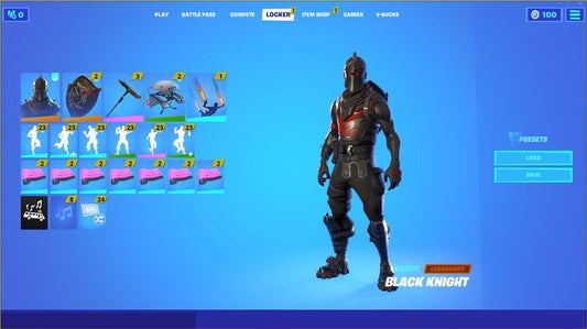 OG BLACK KNIGHT ACCOUNT